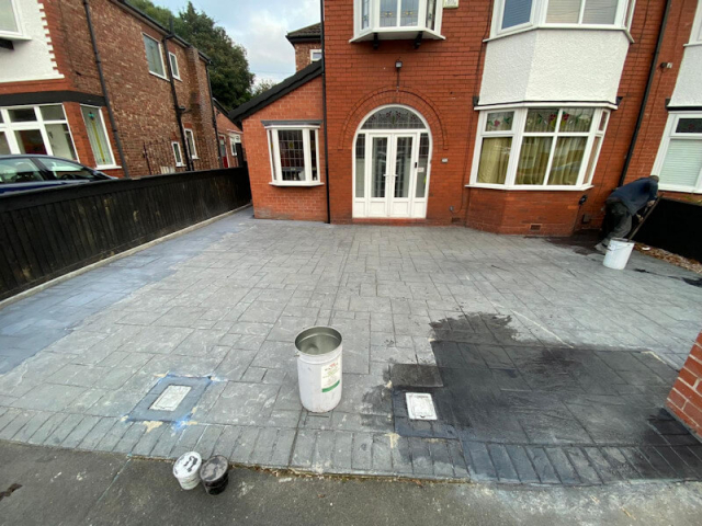 Driveway resealing in Didsbury, Manchester